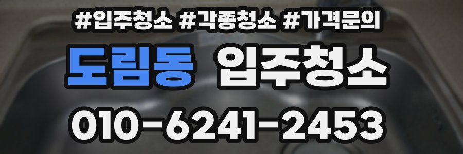 도림동 이사청소