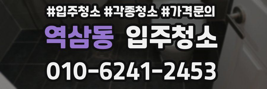 역삼동 이사청소
