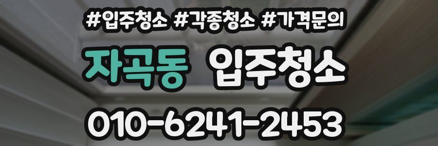 자곡동 이사청소