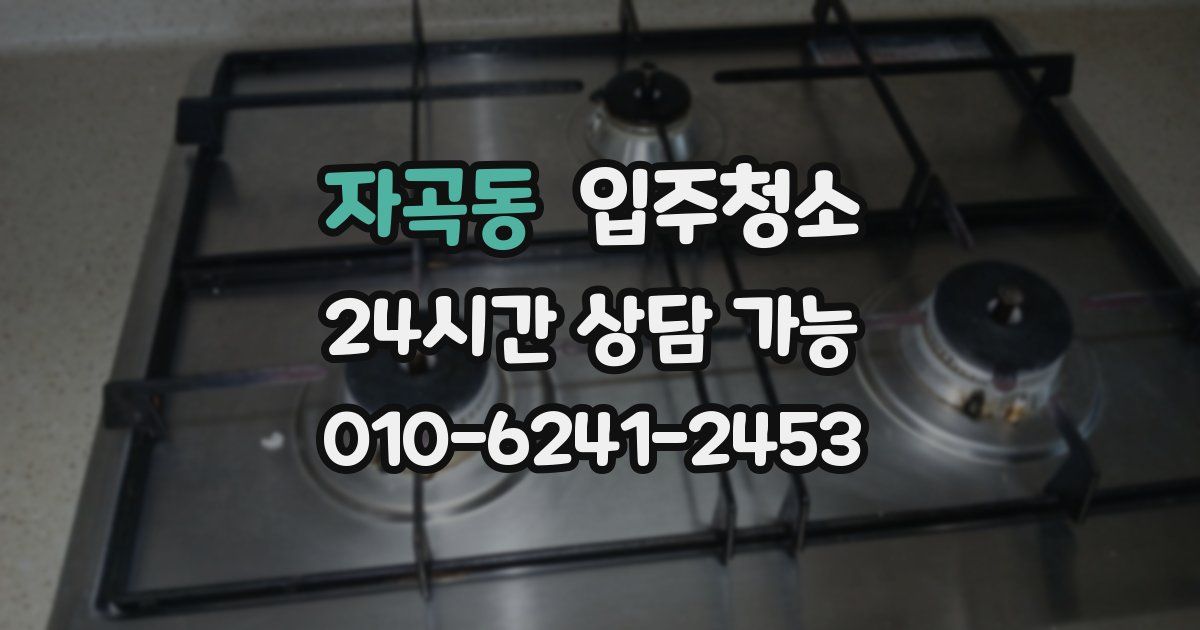 자곡동 입주청소