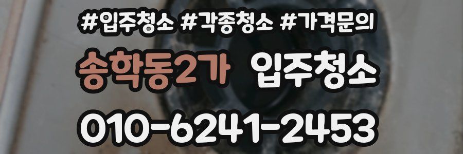 송학동2가 이사청소