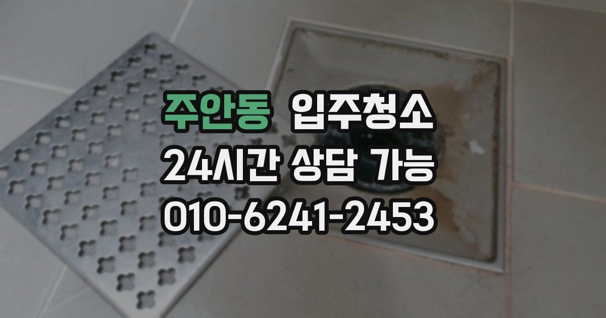 주안동 입주청소