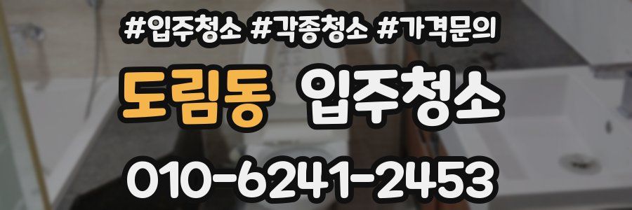 도림동 이사청소