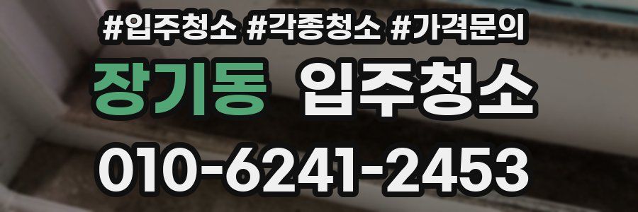 장기동 이사청소