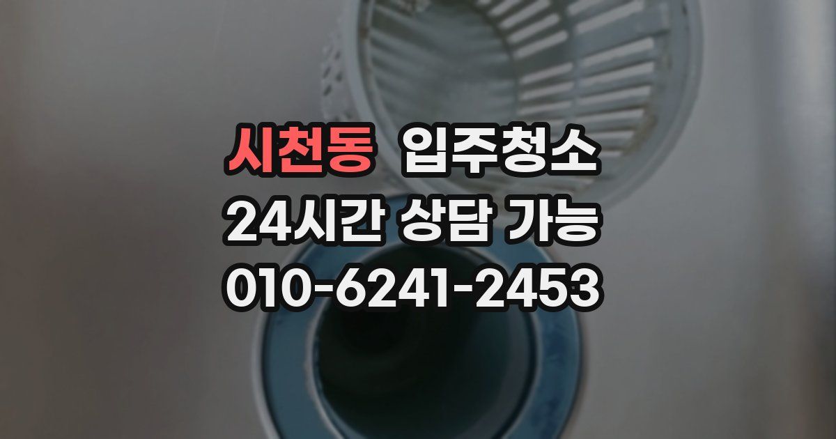 시천동 입주청소