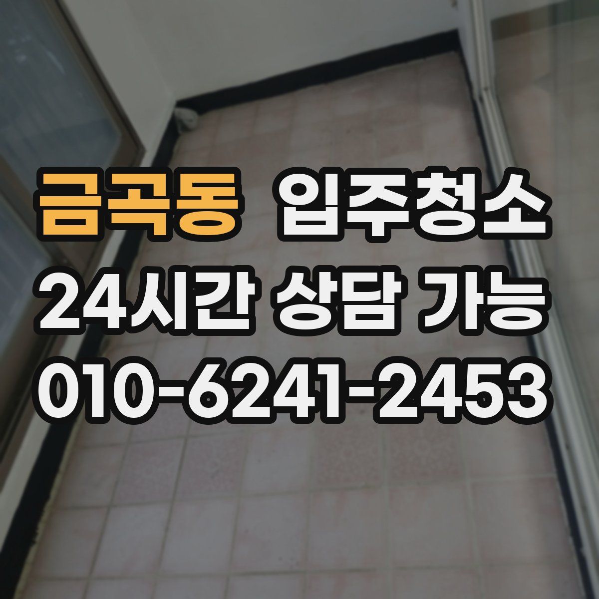 금곡동 원룸청소