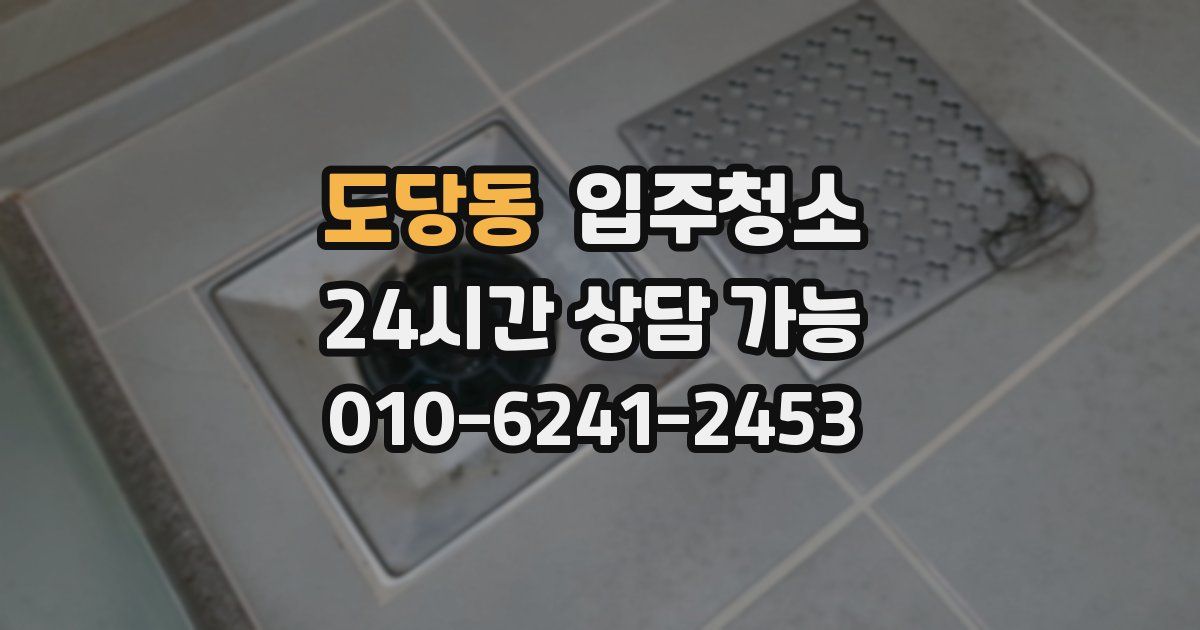 도당동 입주청소