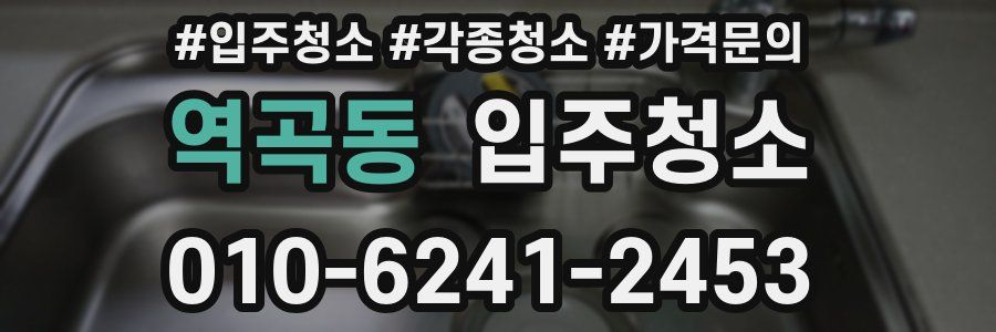 역곡동 이사청소