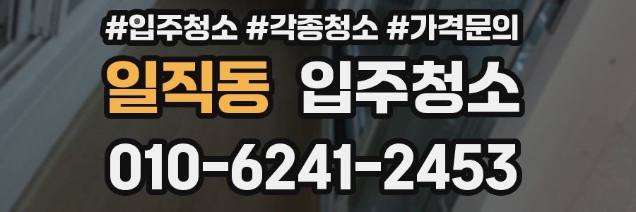 일직동 이사청소