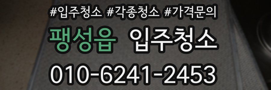 팽성읍 이사청소