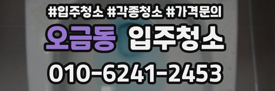 오금동 이사청소