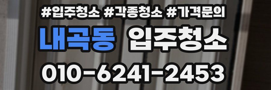 내곡동 이사청소