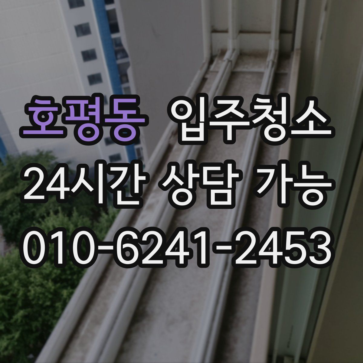 호평동 원룸청소