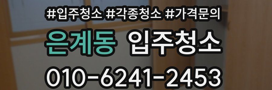 은계동 이사청소