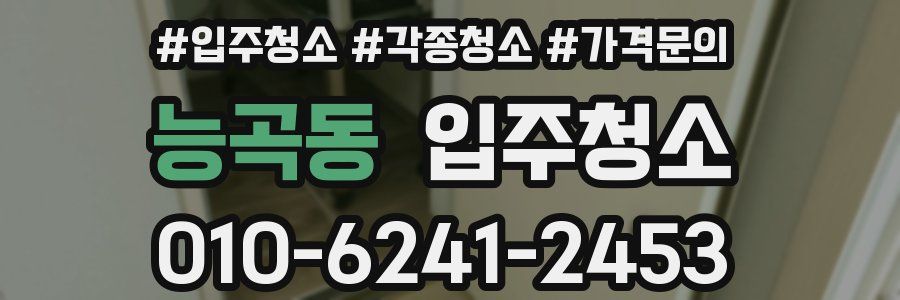 능곡동 이사청소