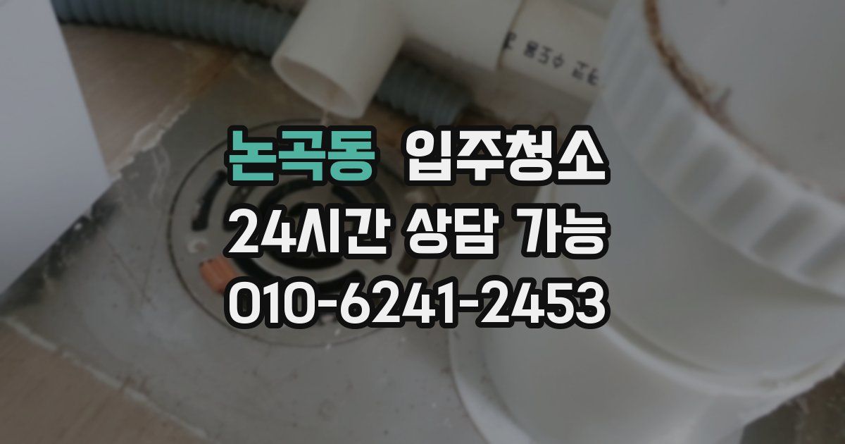 논곡동 입주청소