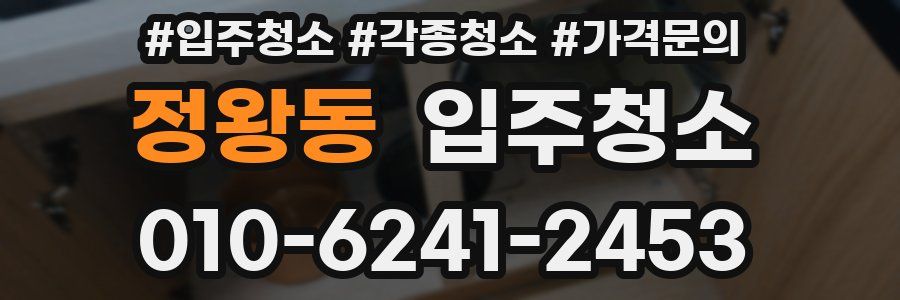 정왕동 이사청소