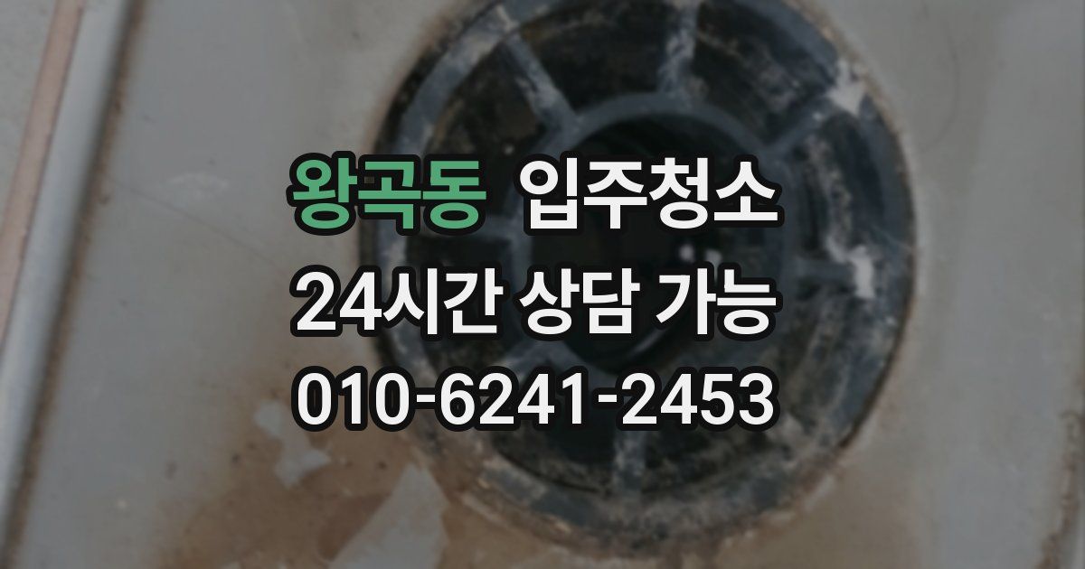 왕곡동 입주청소