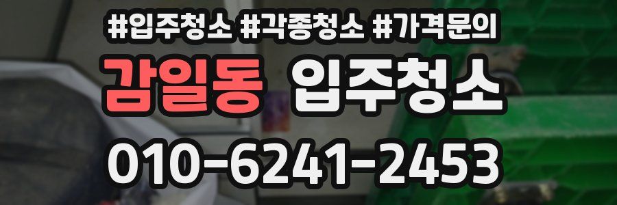 감일동 이사청소