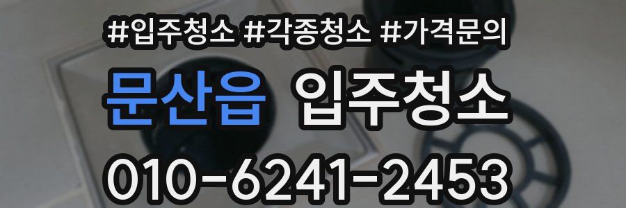 문산읍 이사청소
