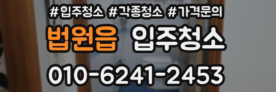 법원읍 이사청소