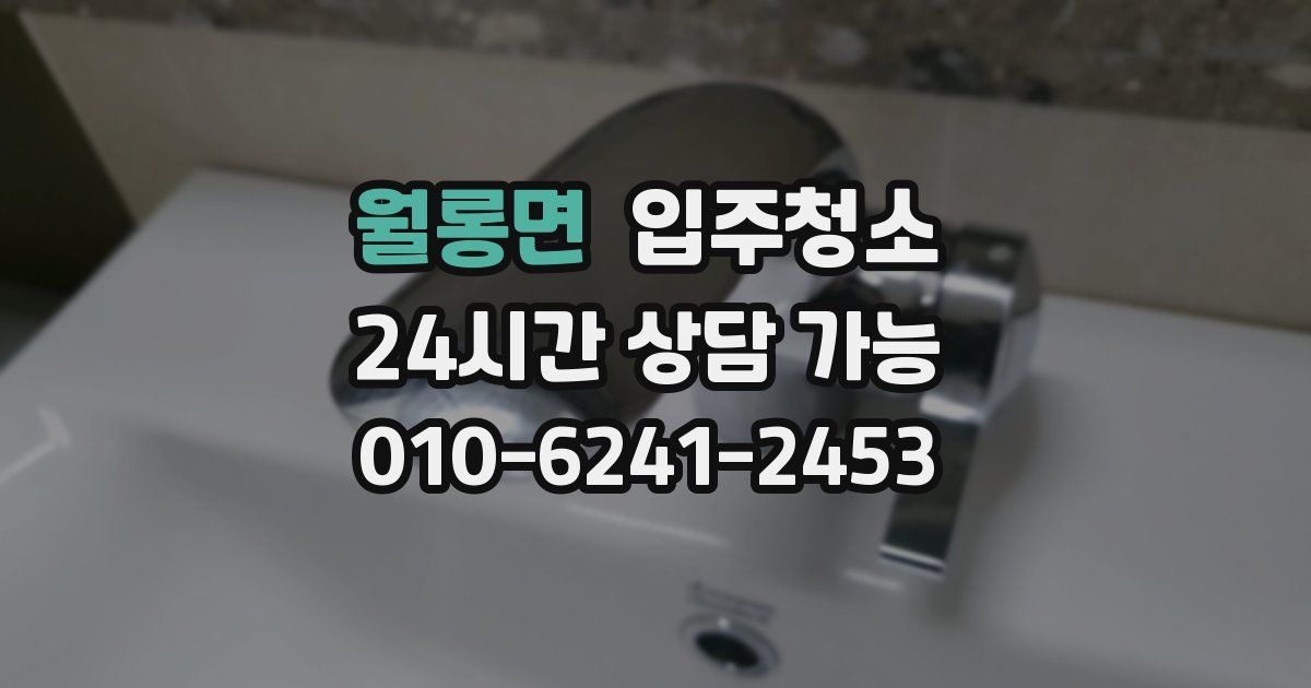 월롱면 입주청소