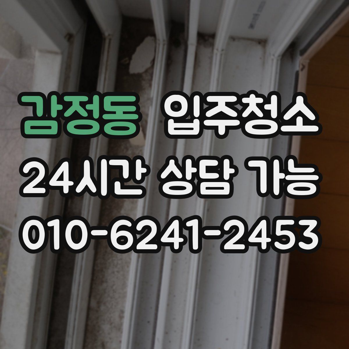 감정동 원룸청소