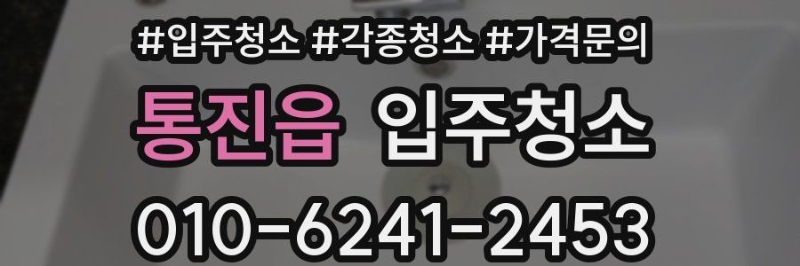 통진읍 이사청소