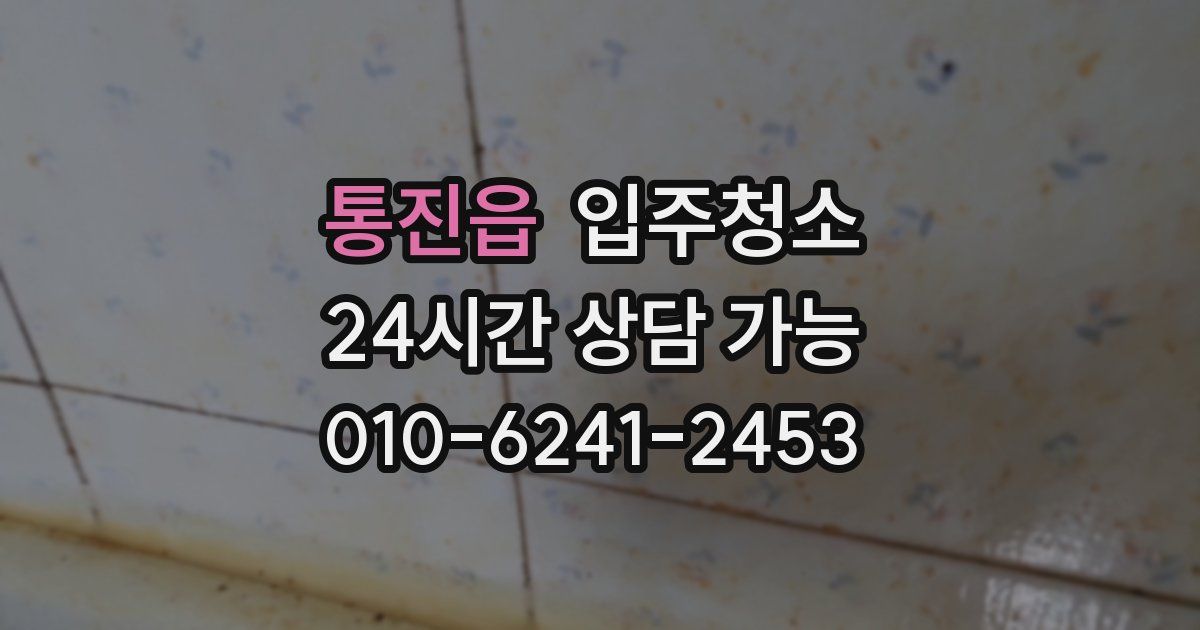 통진읍 입주청소