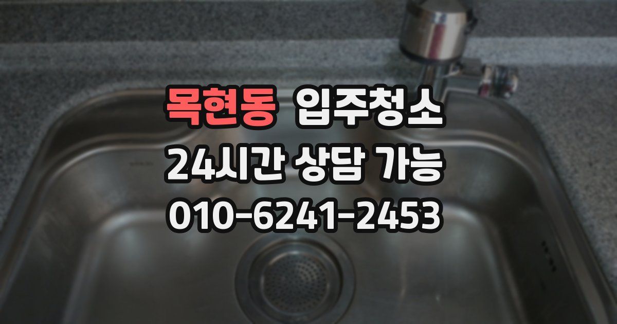 목현동 입주청소