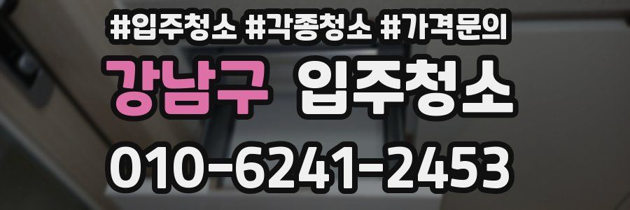 강남구 이사청소