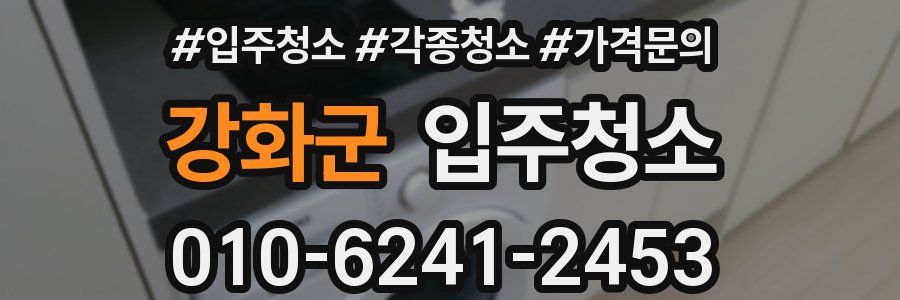 강화군 이사청소