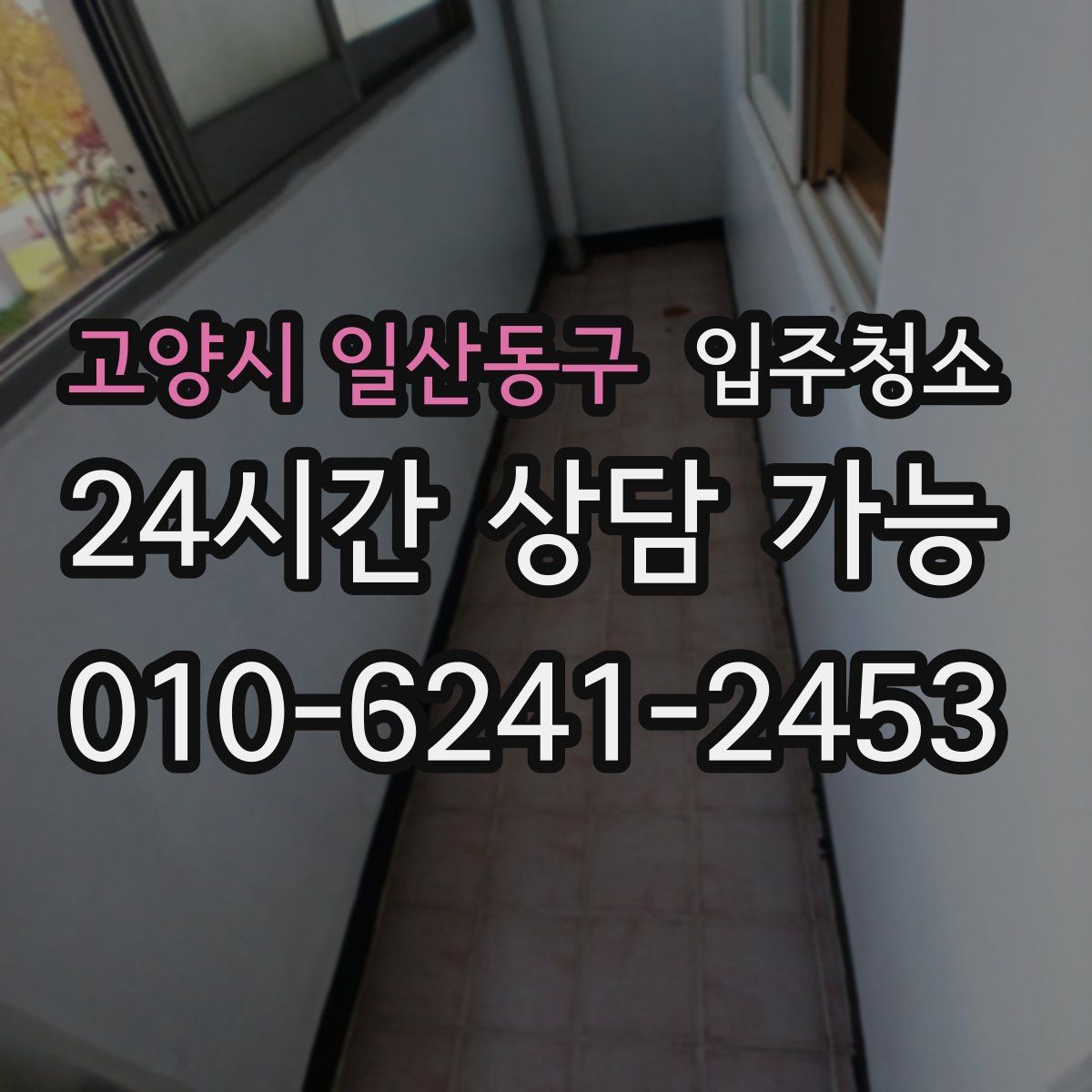 고양시 일산동구 원룸청소