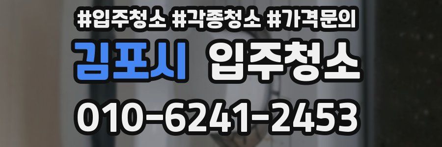 김포시 이사청소