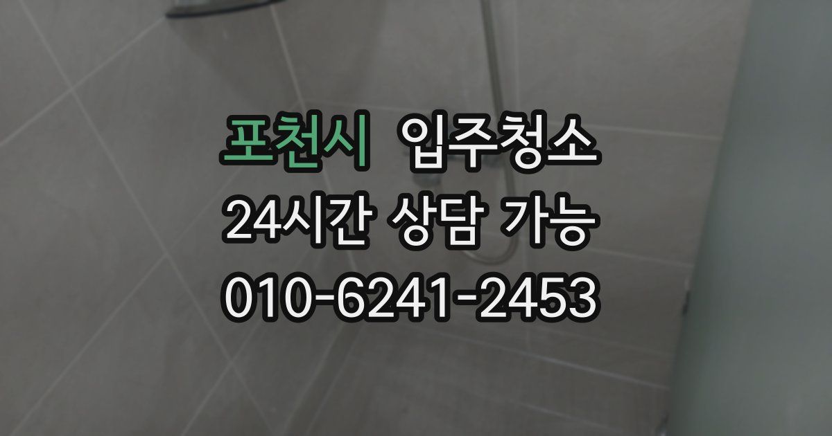 포천시 입주청소