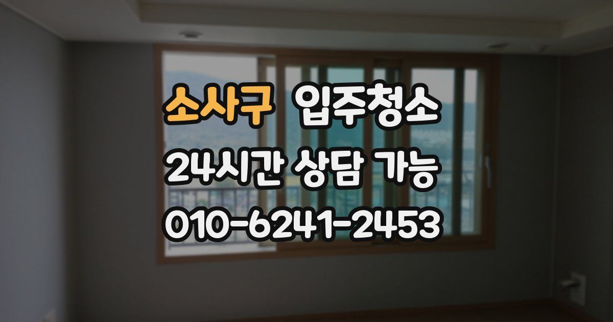 소사구 입주청소