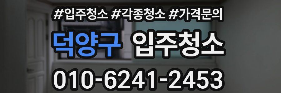 덕양구 이사청소