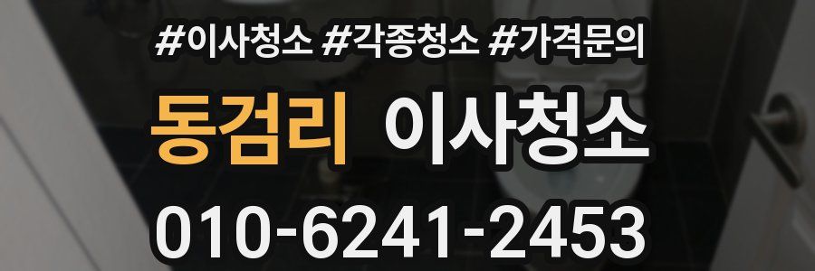 동검리 이사청소