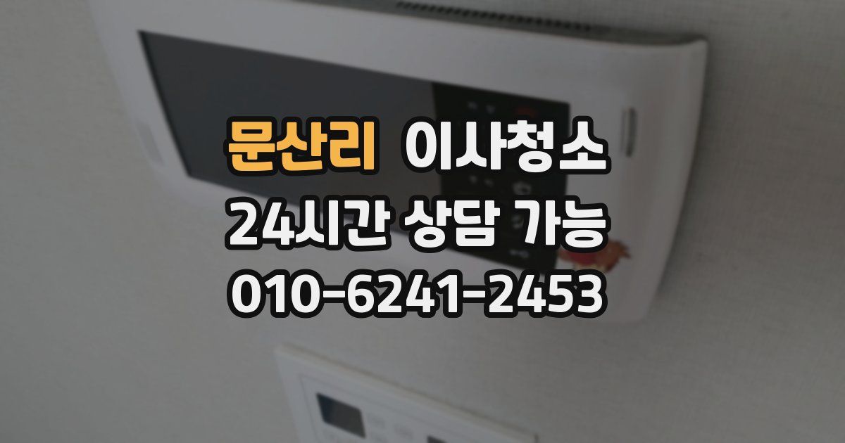 문산리 입주청소