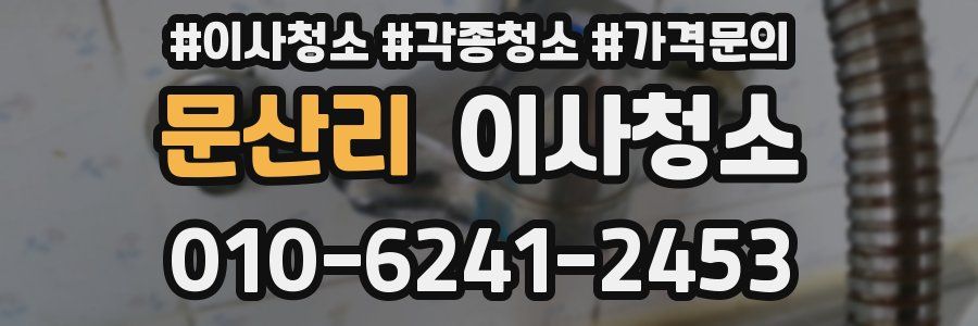 문산리 이사청소