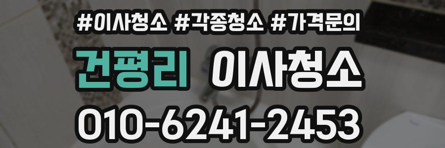 건평리 이사청소