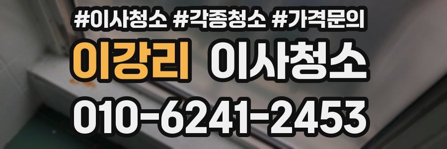 이강리 이사청소