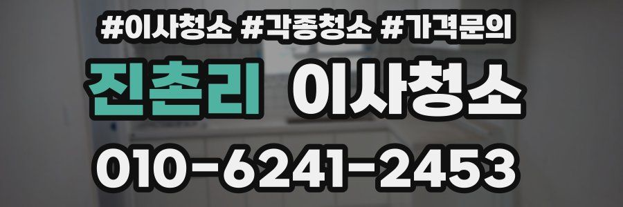 진촌리 이사청소