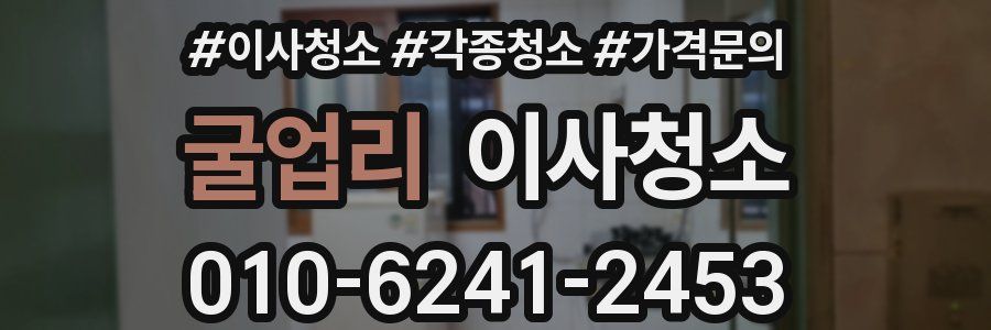 굴업리 이사청소