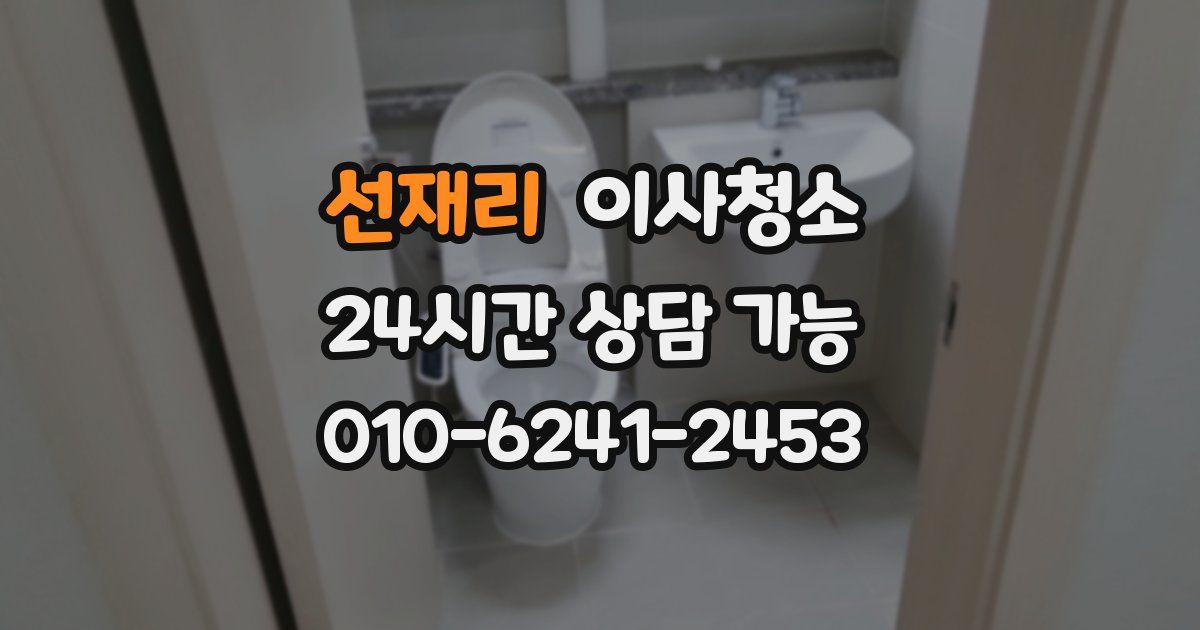 선재리 입주청소