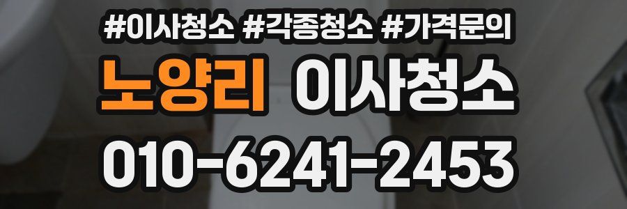 노양리 이사청소