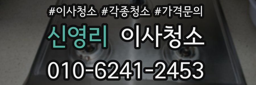 신영리 이사청소