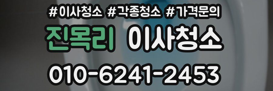 진목리 이사청소