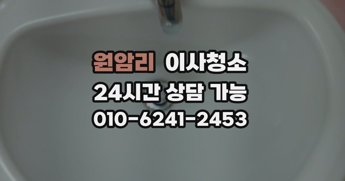 원암리 입주청소