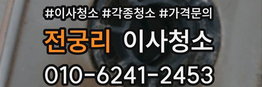 전궁리 이사청소